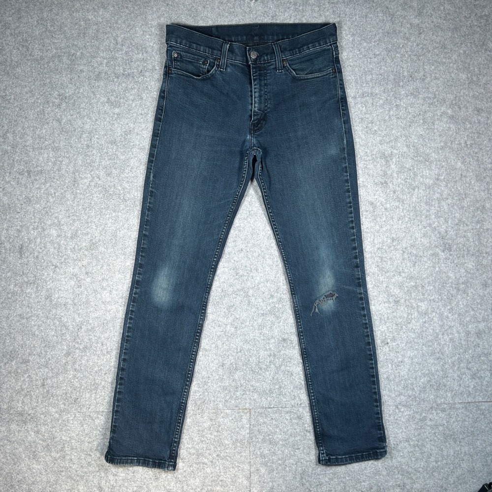 Levi's‎ 511 Denim Jeans Mens 32x32(30x30) Dark Wash Slim Fit Casual red tab
